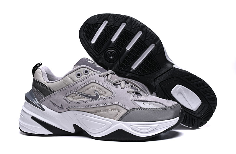 Classic Nike M2K Tekno Grey White Shoes